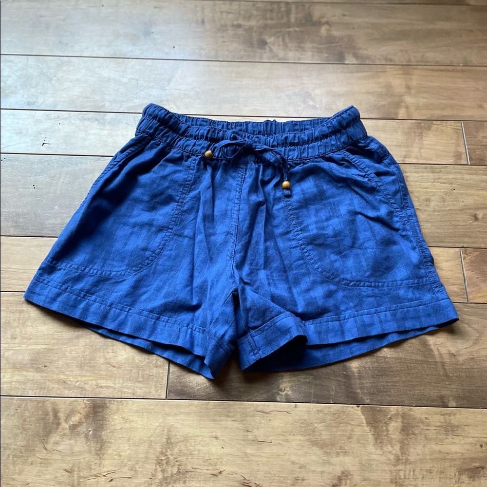 Prana Blue Womens Shorts Size Small